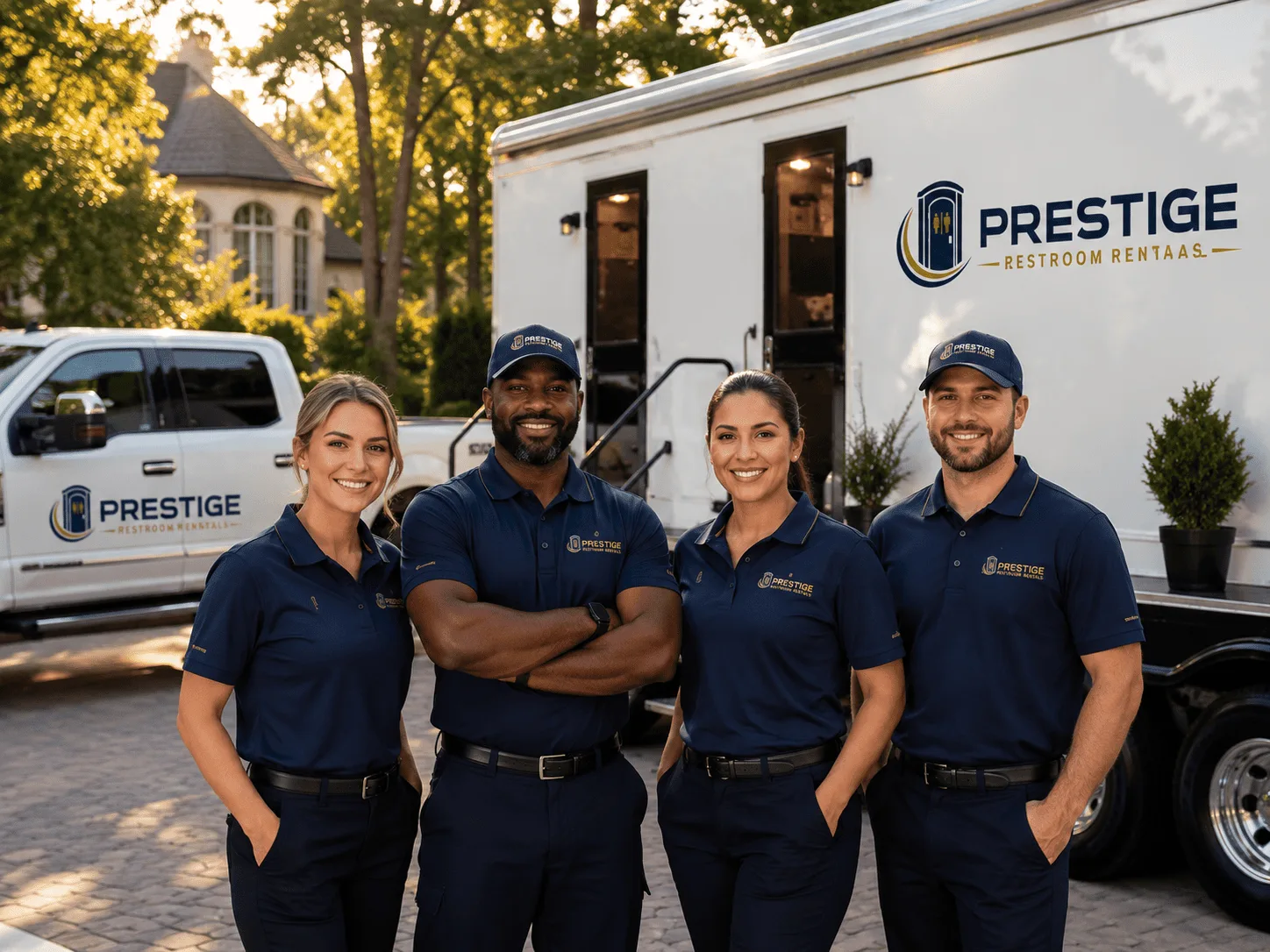 Trusted Luxury Portable Restrooms company in Morral, OH